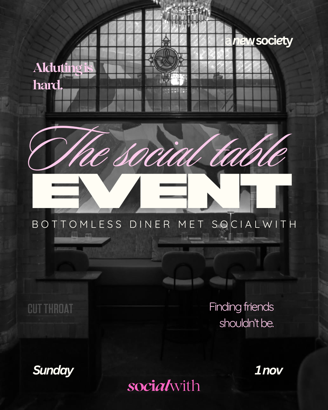 The Social Table | 1 nov, 17:00-19:00
